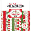 Echo Park - Have A Holly Jolly Christmas Collection - 6 x 6 Paper Pad