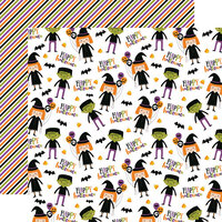 Echo Park - Halloween Magic Collection - 12 x 12 Double Sided Paper - Happy Halloween