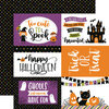 Echo Park - Halloween Magic Collection - 12 x 12 Double Sided Paper - 4 x 6 Journaling Cards