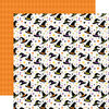 Echo Park - Halloween Magic Collection - 12 x 12 Double Sided Paper - Haunted Hats