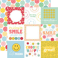 Echo Park - Have A Nice Day Collection - 12 x 12 Double Sided Paper - 4 x 4 Journaling Cards