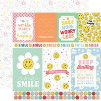 Echo Park - Have A Nice Day Collection - 12 x 12 Double Sided Paper - Multi Journaling Cards