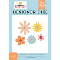 Echo Park - Have A Nice Day Collection - Designer Dies - Be Happy Flowers