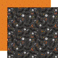 Echo Park - Halloween Party Collection - 12 x 12 Double Sided Paper - Something Wicked