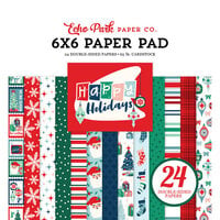 Echo Park - Happy Holidays Collection - 6 x 6 Paper Pad