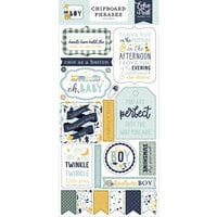 Echo Park - It's A Boy Collection - Chipboard Embellishments - Phrases
