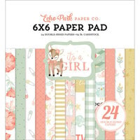 Echo Park - It's A Girl Collection - 6 x 6 Paper Pad