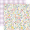 Echo Park - It's Easter Time Collection - 12 x 12 Double Sided Paper - Easter Blooms