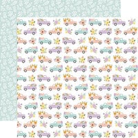 Echo Park - It's Easter Time Collection - 12 x 12 Double Sided Paper - Garden Goodies