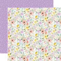 Echo Park - It's Easter Time Collection - 12 x 12 Double Sided Paper - Blooming Blossoms