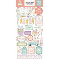 Echo Park - It's Easter Time Collection - Chipboard Embellishments - Phrases