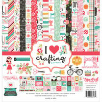 Echo Park - I Heart Crafting Collection - 12 x 12 Collection Kit