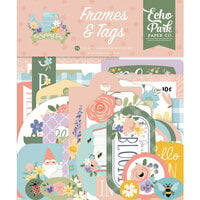 Echo Park - It's Spring Time Collection - Ephemera - Frames and Tags