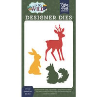 Echo Park - Into The Wild Collection - Designer Dies - Forest Animals 2