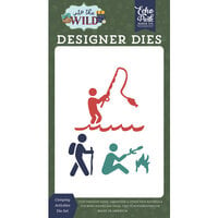 Echo Park - Into The Wild Collection - Designer Dies - Camping Activities