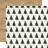 Echo Park - Jingle All The Way Collection - 12 x 12 Double Sided Paper - O Christmas Tree