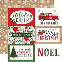 Echo Park - Jingle All The Way Collection - Christmas - 12 x 12 Double Sided Paper - 4 x 6 Journaling Cards