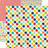 Echo Park - Little Boy Collection - 12 x 12 Double Sided Paper - Awesome Dots