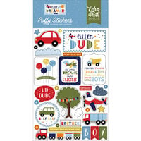 Echo Park - Little Dreamer Boy Collection - Puffy Stickers