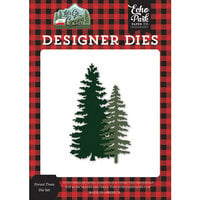 Echo Park - Let's Go Camping Collection - Designer Dies - Forest Trees