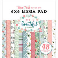 Echo Park - Life Is Beautiful Collection - 6 x 6 Mega Paper Pad