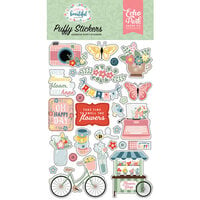 Echo Park - Life Is Beautiful Collection - Puffy Stickers