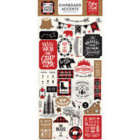 Echo Park - Little Lumberjack Collection - Chipboard Stickers - Accents