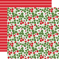 Echo Park - Little Ladybug Collection - 12 x 12 Double Sided Paper - Sweet Strawberries