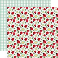 Echo Park - Little Ladybug Collection - 12 x 12 Double Sided Paper - Cute As A Bug