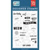 Echo Park - I Love My Cat Collection - Clear Photopolymer Stamps - Kitty Love