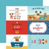 Echo Park - I Love My Dog Collection - 12 x 12 Double Sided Paper - 4 x 6 Journaling Cards