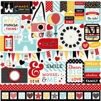 Echo Park - Magical Adventure Collection - 12 x 12 Cardstock Stickers - Elements