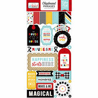 Echo Park - Magical Adventure 2 Collection - Chipboard Stickers - Phrases