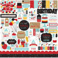 Echo Park - Magical Birthday Boy Collection - 12 x 12 Cardstock Stickers - Elements