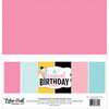 Echo Park - Magical Birthday Girl Collection - 12 x 12 Paper Packs - Solids