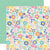Echo Park - My Little Girl Collection - 12 x 12 Double Sided Paper - Bright Floral