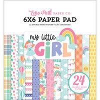 Echo Park - My Little Girl Collection - 6 x 6 Paper Pad