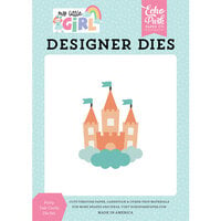 Echo Park - My Little Girl Collection - Designer Dies - Fairy Tale Castle