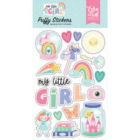 Echo Park - My Little Girl Collection - Puffy Stickers