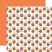 Echo Park - Monster Mash Collection - 12 x 12 Double Sided Paper - No Tricks Just Treats