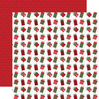 Echo Park - The Magic of Christmas Collection - 12 x 12 Double Sided Paper - Giving Gifts