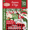 Echo Park - The Magic of Christmas Collection - Ephemera - Frames and Tags