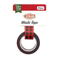 Echo Park - The Magic of Christmas Collection - Washi Tape - Red Buffalo Plaid