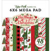 Echo Park - The Magic of Christmas Collection - 6 x 6 Mega Paper Pad