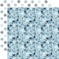 Echo Park - The Magic of Winter Collection - 12 x 12 Double Sided Paper - Winter Garden