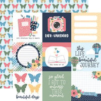 Echo Park - Our Story Matters Collection - 12 x 12 Double Sided Paper - 4 x 4 Journaling Cards