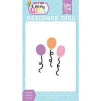 Echo Park - Make A Wish Birthday Girl Collection - Designer Dies - Birthday Balloons