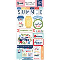 Echo Park - My Favorite Summer Collection - Chipboard Embellishments - Phrases