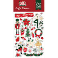 Echo Park - Nutcracker Christmas Collection - Puffy Stickers