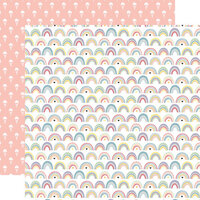 Echo Park - New Day Collection - 12 x 12 Double Sided Paper - Radiant Rainbows